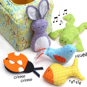 Discovery Box - a put and take toy - Sewing Pattern