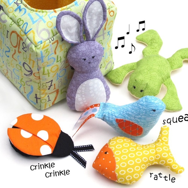 Discovery Box - a put and take toy - Sewing Pattern