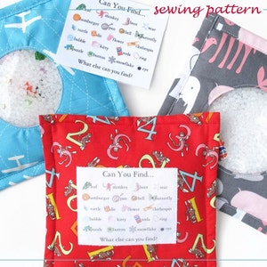 Sewing Pattern, I Spy Toy, IMMEDIATE DOWNLOAD