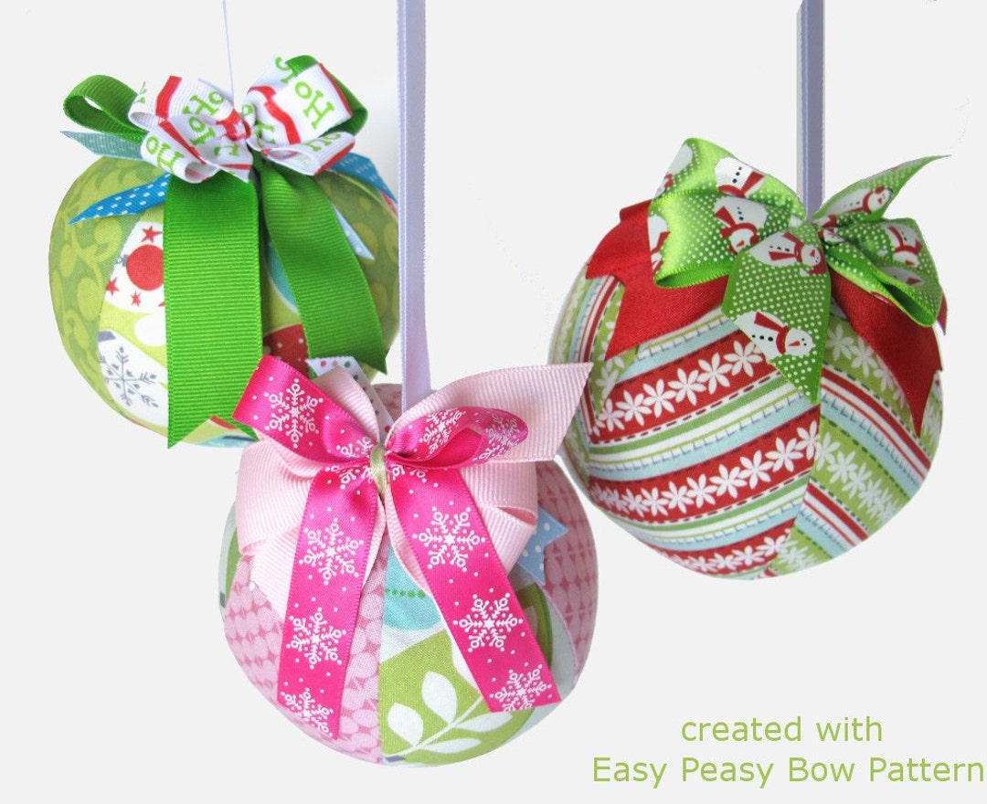 DIY Ornament Pattern a Pdf Sewing Pattern Free Shipping