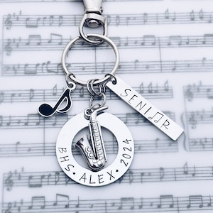 Music Keychain with Tassels — Riverview High School Band Program