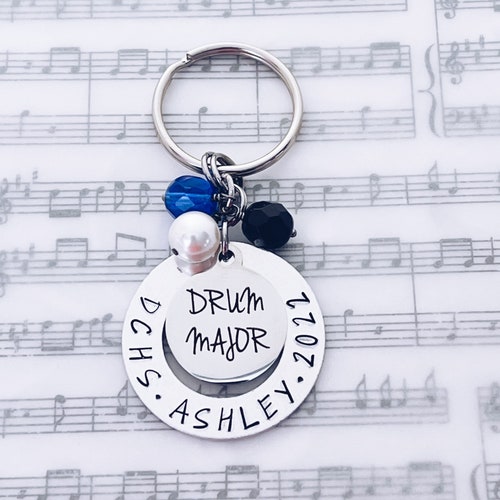 Drum Major Marching Band Personalized Christmas Ornament Etsy