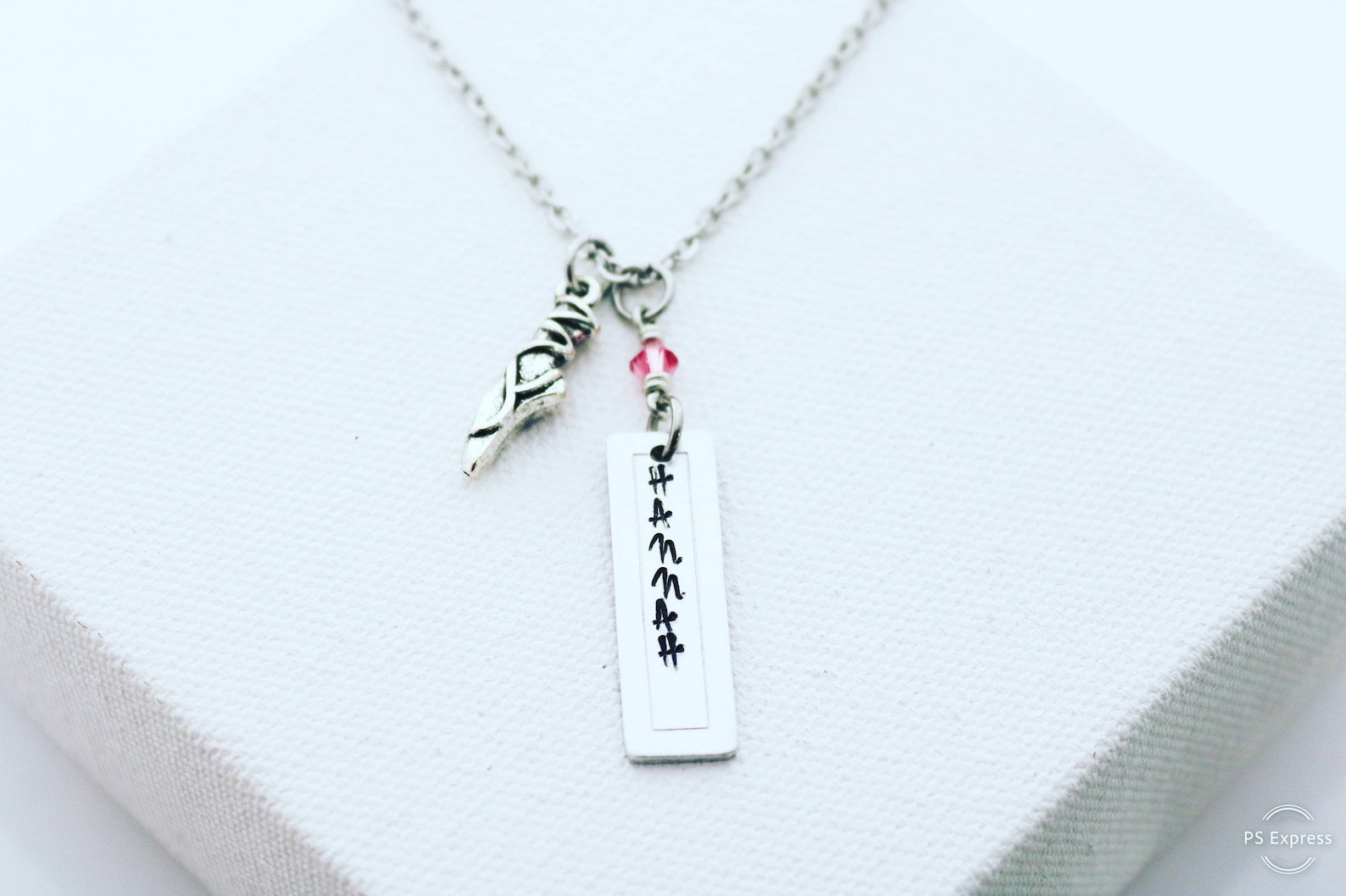 ballet necklace/ ballet jewelry/ ballet necklace/ personalized ballet gift/ ballet dance gift/ ballet gifts/ pointe shoe charm/
