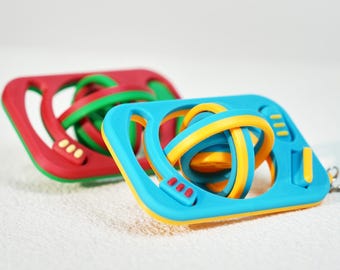 3D-geprint fidget-sleutelhangerspeelgoed – spinners en schuiven Paaskousvuller