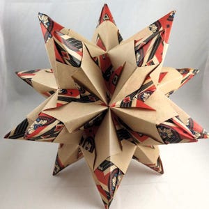 Origami Star ~ 12 inch diameter