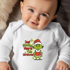 Grinch newborn pajamas 2025