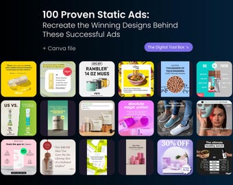 Anuncios de Facebook, Anuncios estáticos para Instagram y Facebook, Estrategia de marketing para comercio electrónico, Cómo empezar a vender, Guía de ventas