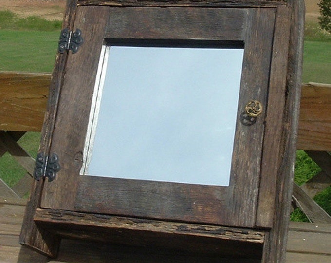 Rustic Barnwood Medicine Etsy