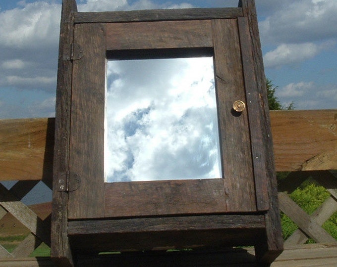 Rustic Barnwood Medicine Etsy