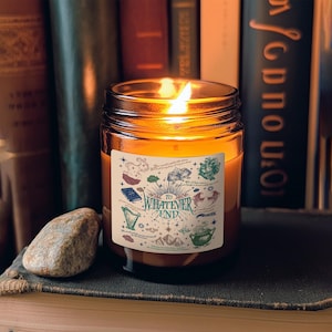 To Whatever End Throne of Glass Candle, Sarah J Maas Candle, Throne of Glass Candle, Rowan Whitethorn Candles, Throne of Glass Quote