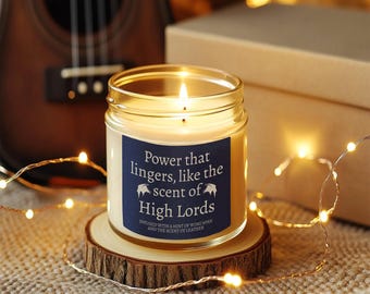 Smells Like High Lords and Wingleaders Acotar Candle, Acotar Candle, High Lord Candle,Night Court Candle, Velaris Candle,Fantasy Book Candle
