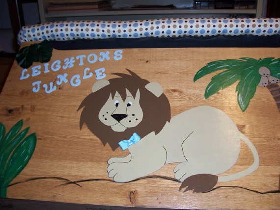 jungle friends toy box