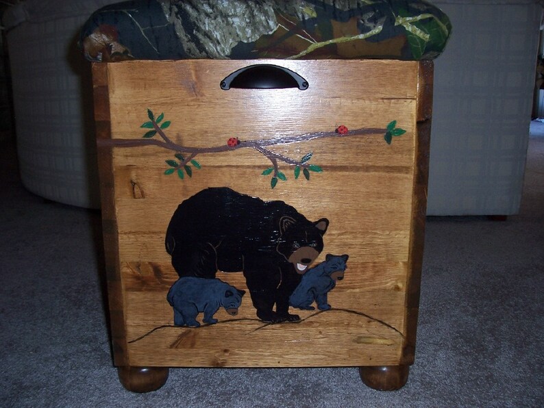Forest Friends Themed Toy Box | Etsy