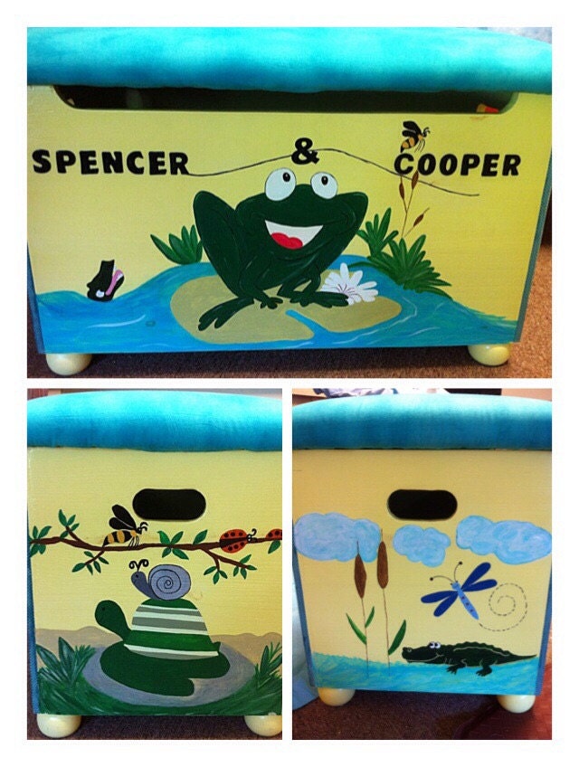 little tikes frog toy box