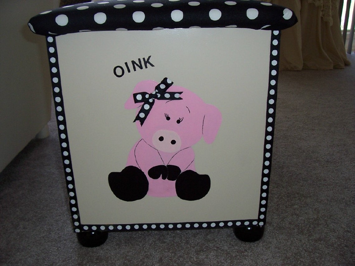 Farm Animals Themed Toy Box Etsy
