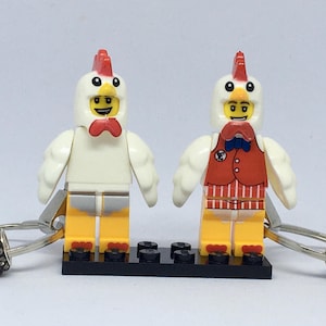 Porte-clés poulet et boîte cadeau - porte-clés fait main personnalisé - choisissez votre modèle - 1