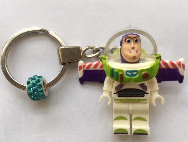 Buzz Key Chain Buzz Lightyear Keychain - Handmade Custom Keyring - Choose Your Model ...