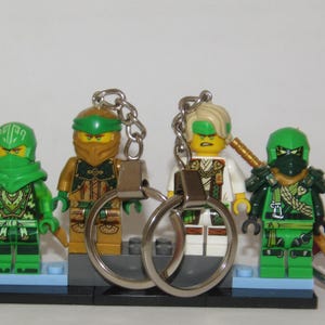 Lego Lloyd Ninja Schlüsselanhänger & Geschenkbox - Ninjago limitierte Auflage handgefertigt - wähle dein Modell