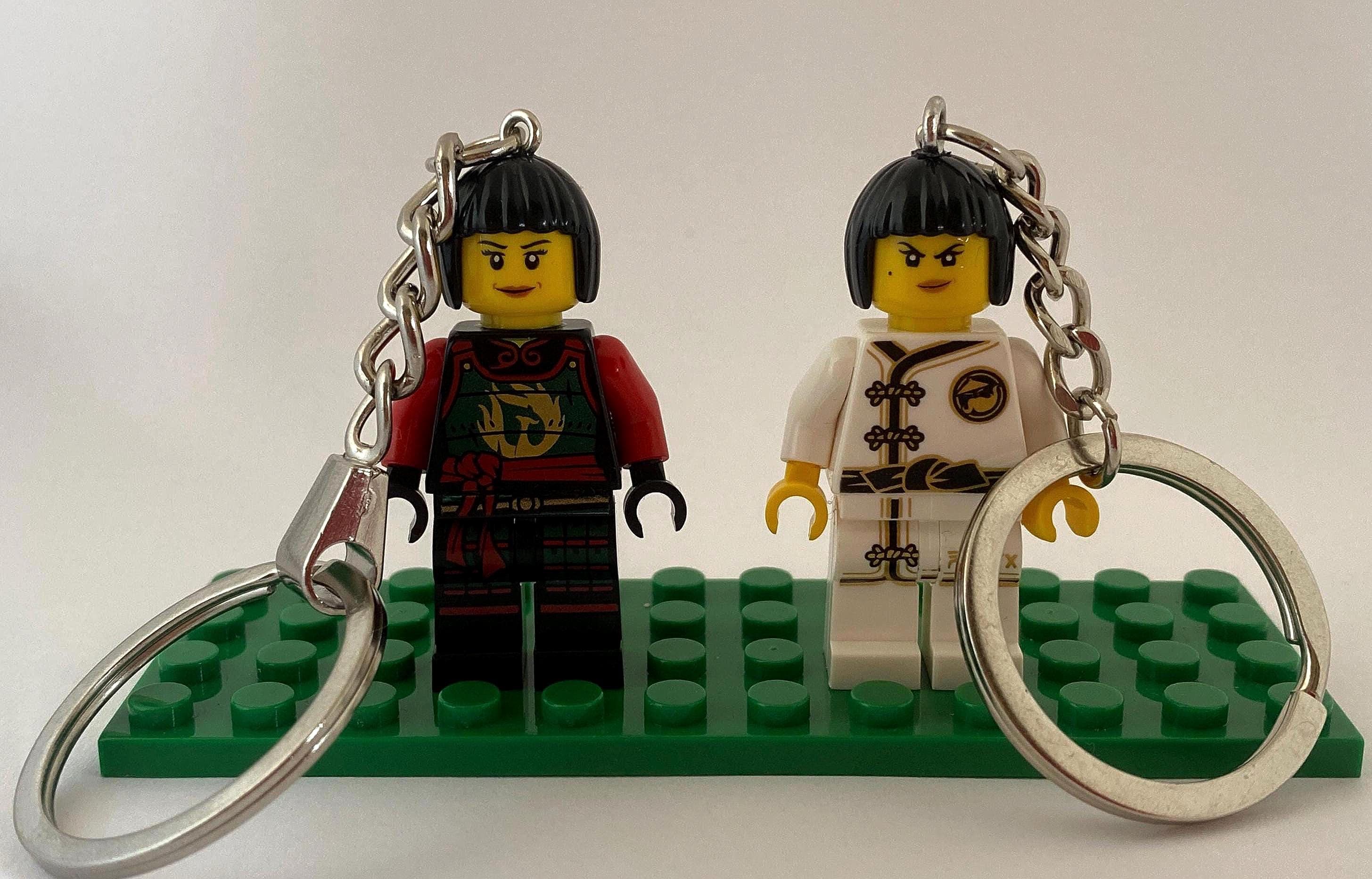 kj Kohjiya カラビナ Custom Nya Keychain Made With a Genuine Modified LEGO Minifigure