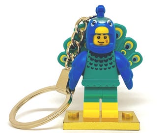 Lego Peacock, Koala, Hamster, Frog, Dragon, Time Traveler Costume