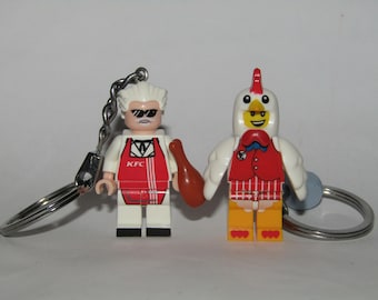 KFC Keychain & present box - custom handmade keychain - choose your model