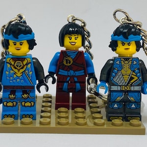 Lego Nya Ninja Keychain & Present Box - Ninjago - Choose Your