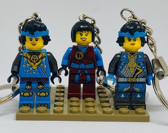 Lego Nya Ninja Schlüsselanhänger & Geschenkbox - Ninjago - Wähle dein Modell