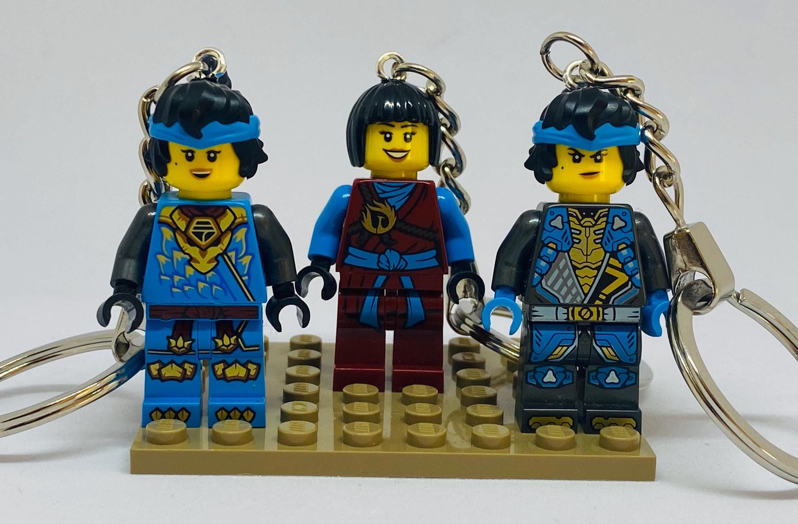 Lego Nya Ninja Keychain & Present Box - Ninjago - Choose Your