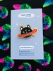 Cute Space Cat Planet Enamel Pin - Kawaii Enamel Pin - Cute Brooch - Cat -  Cat Planet Pin - Space Pin - Cat Enamel Pin - Space Cat Pin 