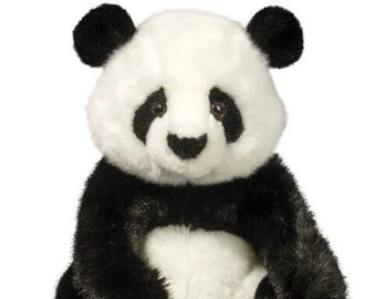Personalized Panda| kids stuffed animal | stuffed panda bear | Panda with name bandana | custom Panda bear | Boy or girl gift |Stuffed Panda