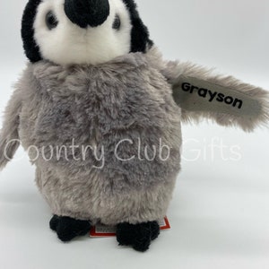 Personalized Penguin kids penguin penguin stuffed animal Stuffed penguin with name stuffed penguin custom penguin Boy or girl image 3