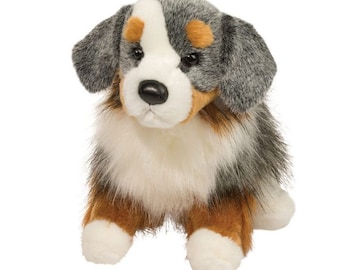 Personalized Aussie | kids dogs | puppy stuffed animal  | Stuffed dog with name | stuffed puppy| custom puppy | Boy or girl gift | Bandana