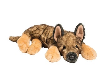 Personalized German Shepherd | kids dogs | german shepherd stuffed animal | Stuffed dog with name | custom puppy|Boy or girl gift | bandana