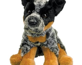 Personalized floppy australian cattle dog | kids dogs | puppy stuffed animal  | Stuffed dog with name  | custom | Boy or girl gift|Catahoula
