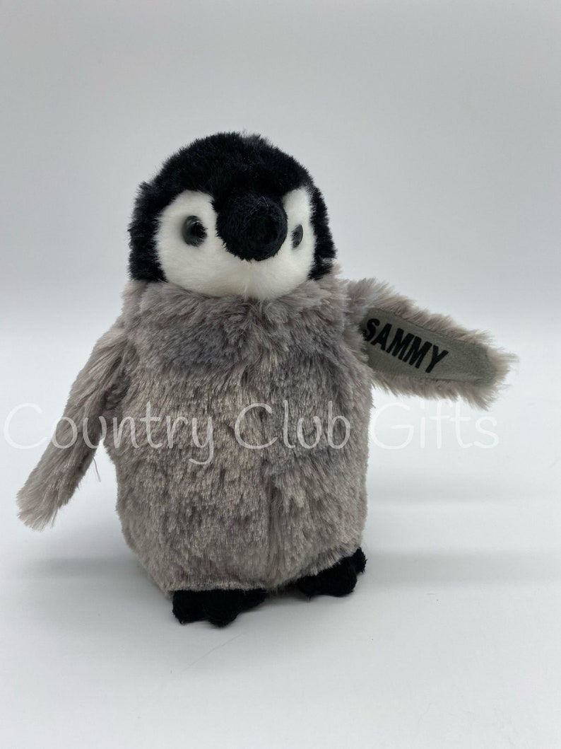 Personalized Penguin kids penguin penguin stuffed animal Stuffed penguin with name stuffed penguin custom penguin Boy or girl image 1