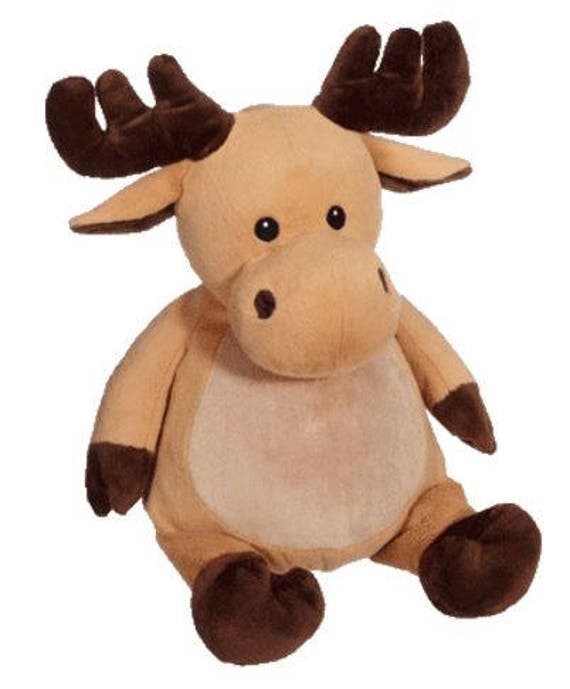 stuffed moose for baby