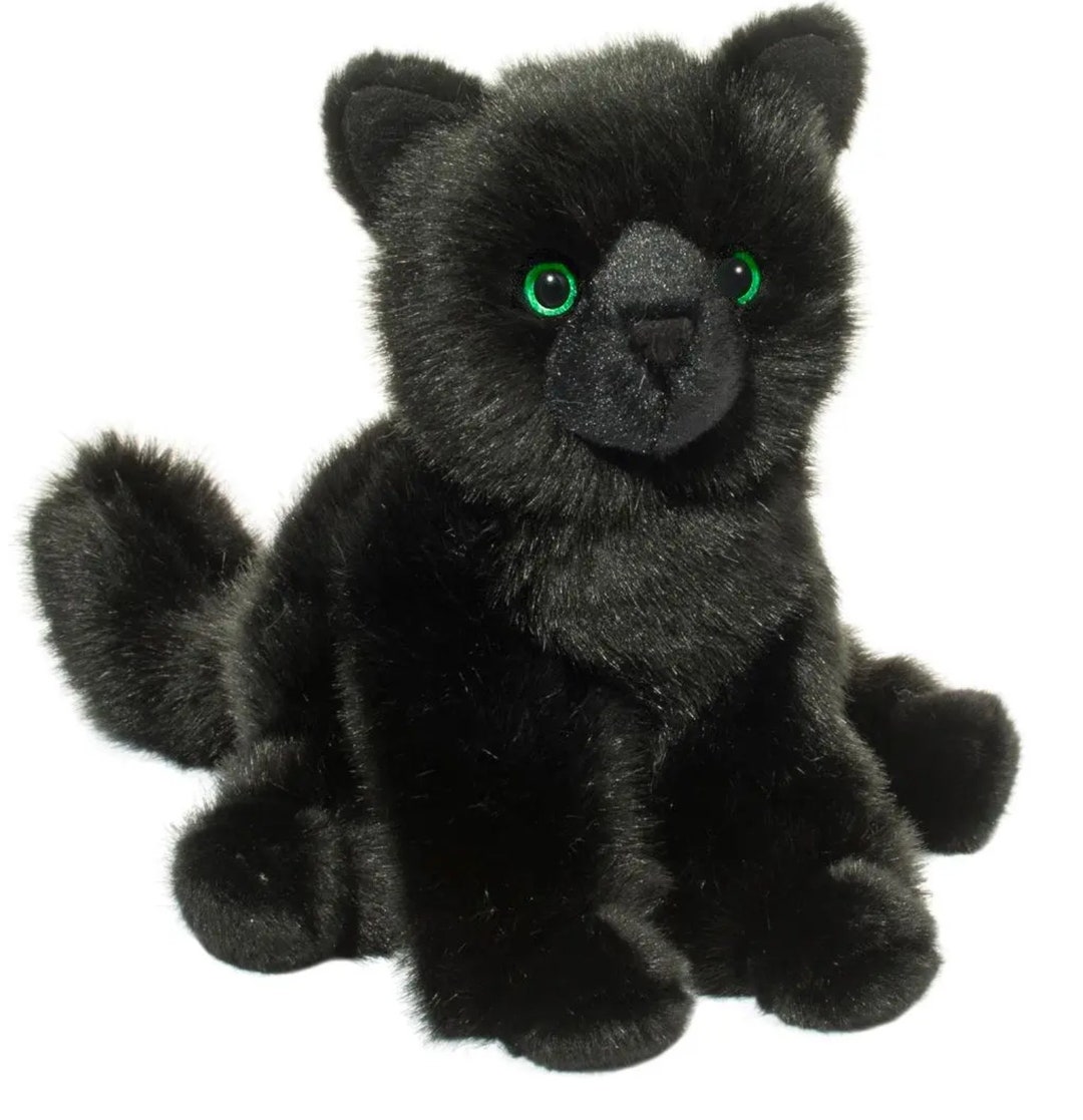 Kitten It's a Rumor Cut-Out Teddy in Black main image 1