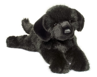 Black Lab dog | kids dogs | puppy stuffed animal  | Stuffed dog with name | custom puppy | Boy or girl gift | Stuffed Black lab | Retriever