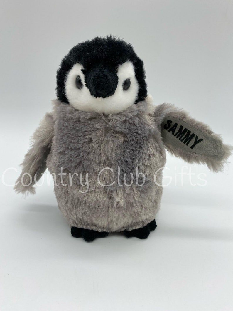 Personalized Penguin kids penguin penguin stuffed animal Stuffed penguin with name stuffed penguin custom penguin Boy or girl image 10