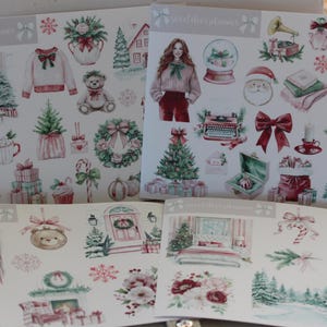 Holiday Embrace Sticker Bundle: Deco Planner Stickers