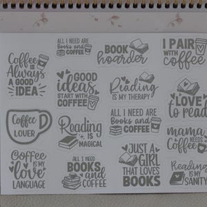 Foil Script Planner Stickers | Functional Journaling | Decorative Planning Accessories