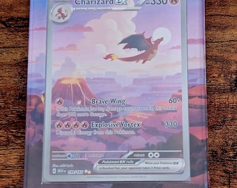 Charmander 151 EX Evolution Display Overlay