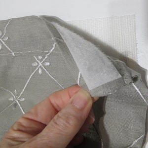 HOOK and LOOP Add On Order to be Purchased with Order for Window and Door Shade Farmhouse Curtain Farmhouse Valance