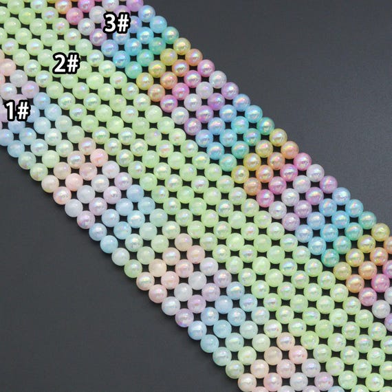 Mystic Selanite Beads, 6mm/8mm/10mm Selanite Beads,15.5Full Strand,sku#U2344