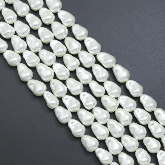 15x22mm Pear Shape MOP, Sku#T178