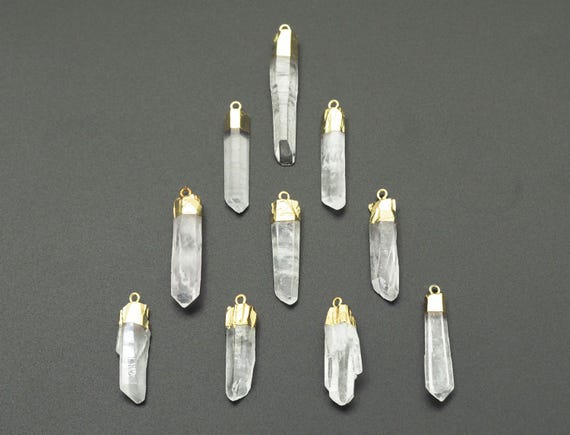 Crystal Quartz Pendant, Sku#Yt24