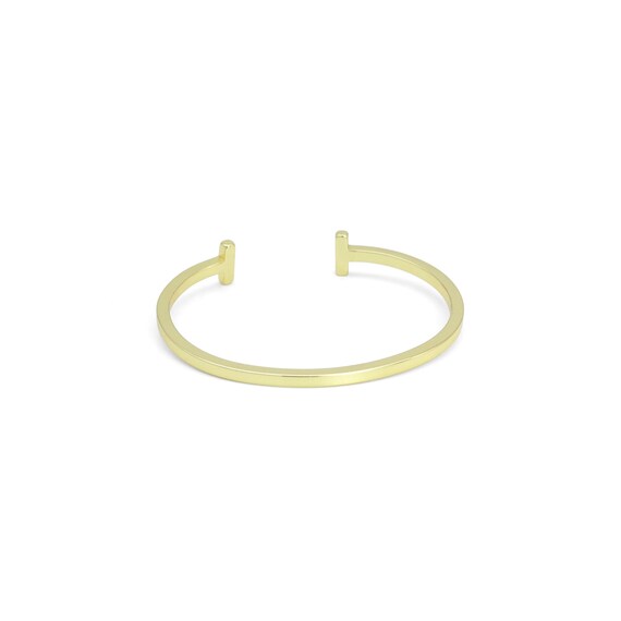 Gold T Bar Adjustable Bracelet, Sku#Lx753