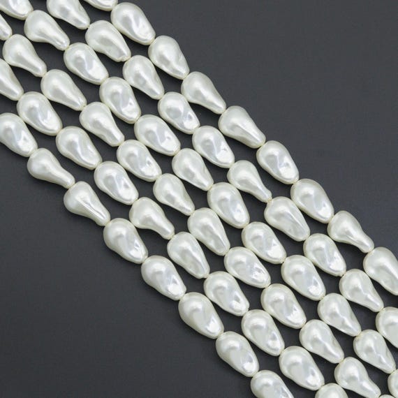 12x22mm Pear Shape MOP, Sku#T179