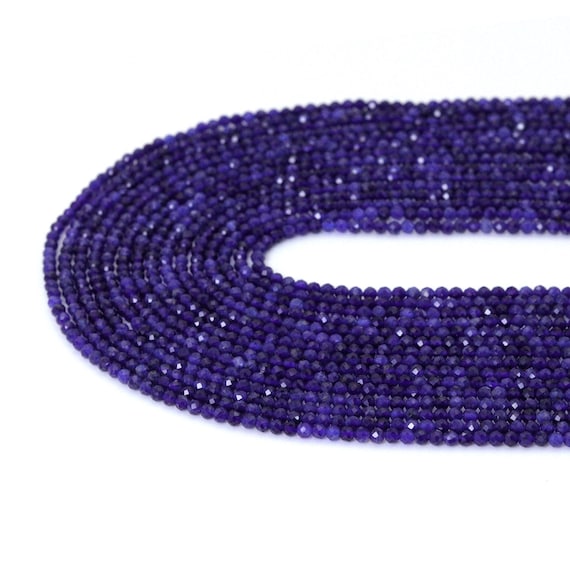 2mm Top Quality Sodalite Round Faceted Beads, Sku#U2202
