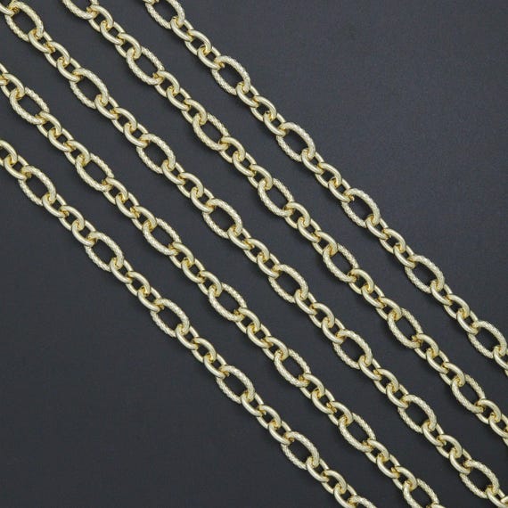 Wholesale Mixed Oval Link Chain by Yard, sku#LX914